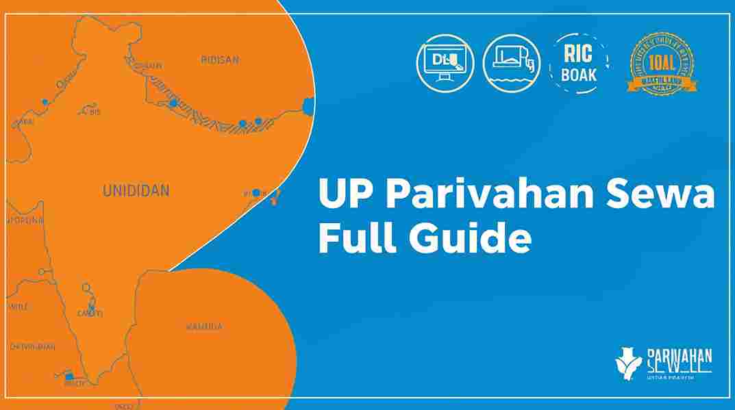 Parivahan Sewa services in Uttar Pradesh – covering Driving Licence application, RC renewal, and fancy number booking on official portal